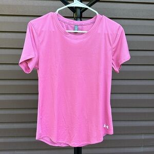 Women’s Under Armour Coolswitch Run Short Sleeve - Pink